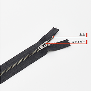 参考写真：スライダー・上止